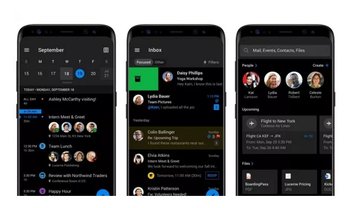 Microsoft desenvolve modo noturno para Outlook no iOS e Android