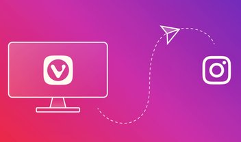 Instagram no Vivaldi permite postar e enviar mensagem direto do navegador