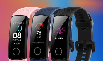 Huawei Honor Band 4 é uma pulseira com tela colorida que custa só R$ 106