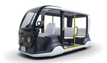 Toyota apresenta veículo futurista para a Olimpíada de Tóquio 2020