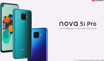 Huawei Nova 5i Pro com câmera quadrupla é anunciado na China por US$319