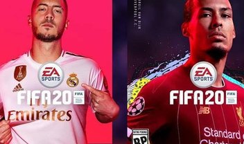 Eden Hazard e Virgil van Dijk são astros das capas de FIFA 20