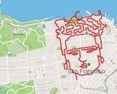 Corredor usa app para desenhar ‘trajeto Frida Kahlo’ em San Francisco