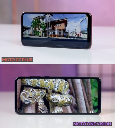 Moto G7 Plus vs One Vision