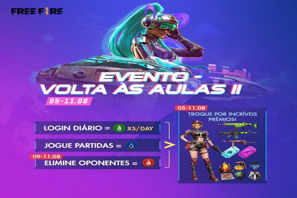 Servidor Avançado: Garena Free Fire realiza pré-cadastro de