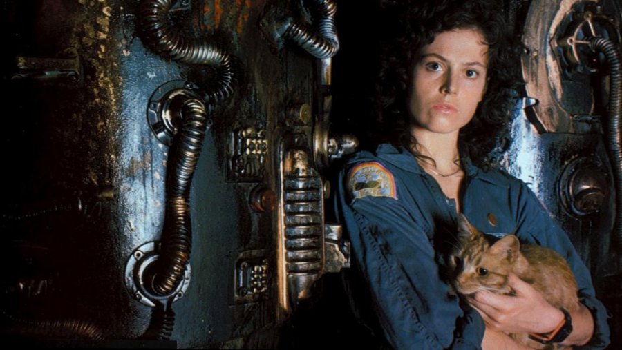 Sigourney Weaver em Alien - 1979 (Fonte: IMDb/Reprodução)