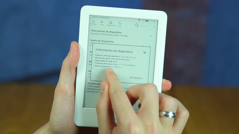 Amazon Novo Kindle 10ª geração