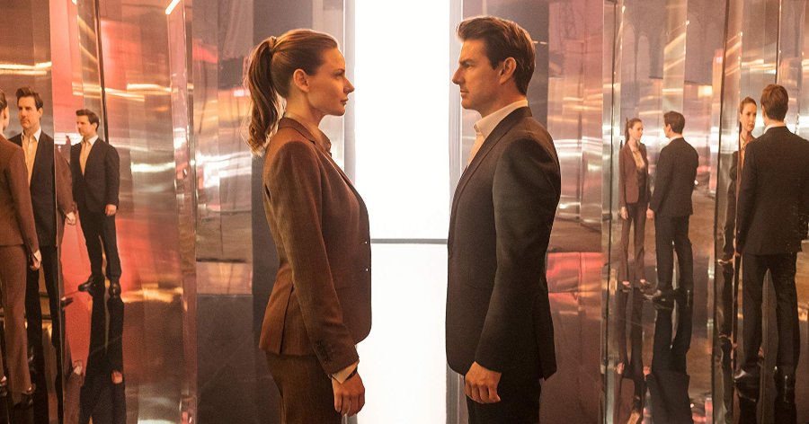 Tom Cruise and Rebecca Ferguson in Mission: Impossible - Fallout (2018)