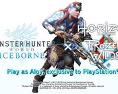 Monster Hunter World tem nova colaboração com Horizon Zero Dawn em Iceborne