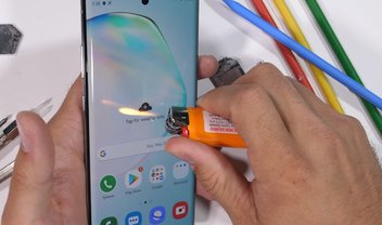 Galaxy Note 10 Plus sobrevive a incrível teste de resistência [vídeo]