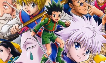 Original Hunter x Hunter Leorio & Kurapika Anime Cel