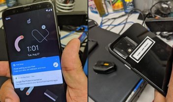 Pixel 4 vaza de novo em fotos que mostram frente e verso do celular