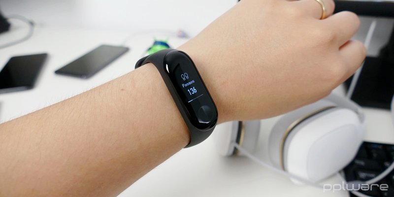 Xiaomi Mi Band 3 Smartband (Fonte: PPLWare/Reprodução)