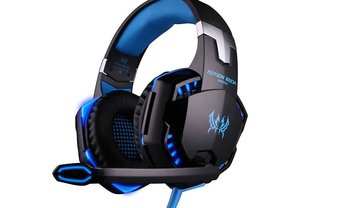 Por tempo limitado! Headset gamer para PS4 e PC com um preço mais baixo