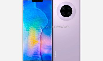 Huawei Mate 30 Pro aparece em novas renderizações com câmera quádrupla