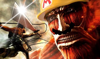 Jogador cria estágio inspirado em Attack on Titan para Super Mario Maker 2