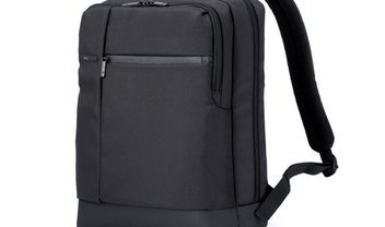 Mochila preta da Xiaomi é versátil e muito confortável