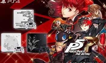 Lindos demais! PlayStation 4 com temas de Persona 5 são anunciados