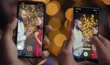 Comercial do Galaxy Note 10 alfineta câmera do iPhone 11