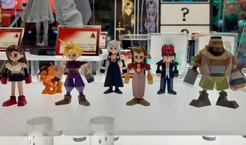 Bonequinhos low-poly de Final Fantasy VII relembram o game