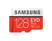 Cartão de memória Samsung com 128 GB em promoção