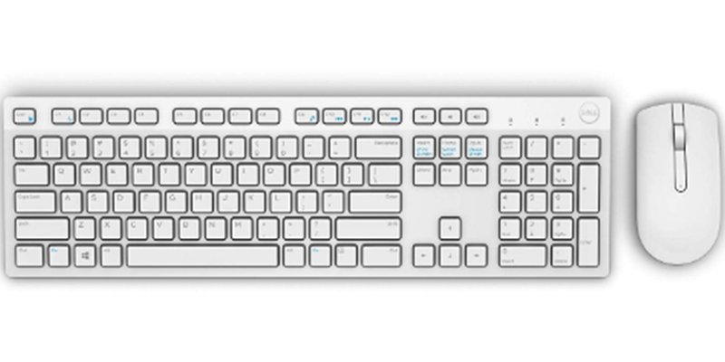 Teclado e mouse wireless da Dell (Fonte: Amazon/Reprodução)