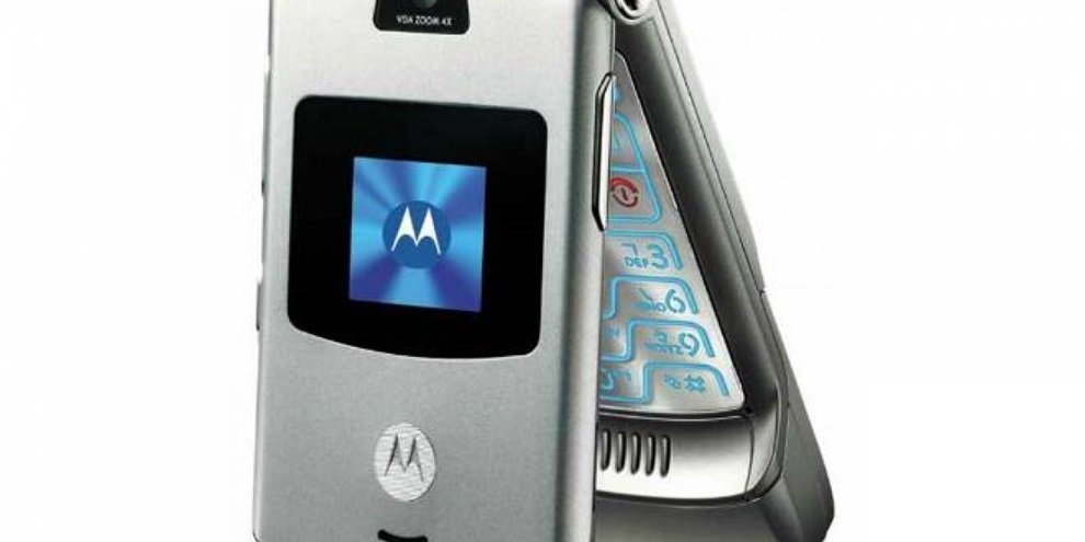 Motorola V3 (Fonte: Olhar Digital/Reprodução)