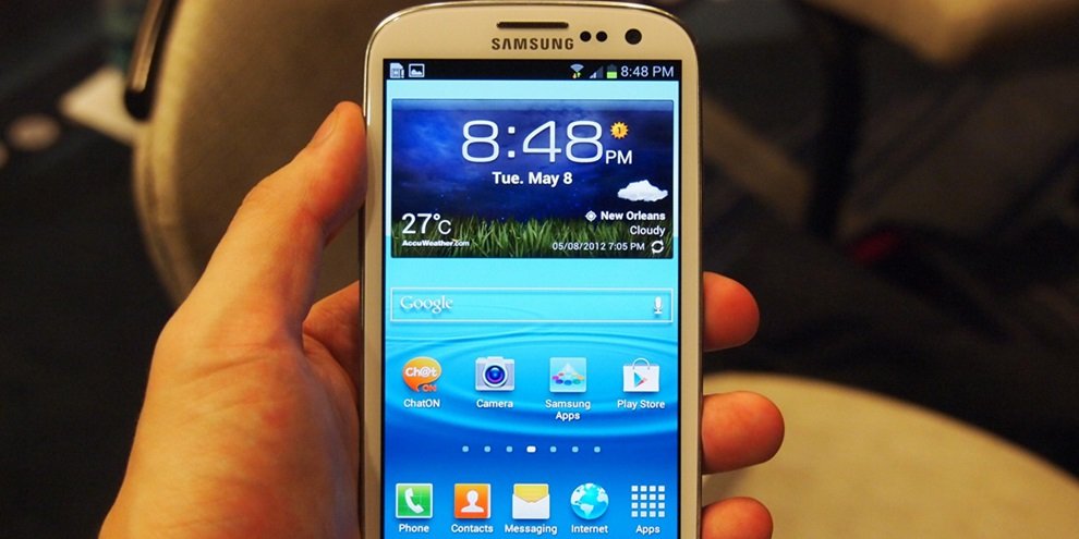 Samsung Galaxy S3 (Fonte: Informa Você/Reprodução)