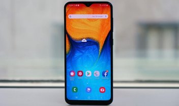 Samsung anuncia o Galaxy A20s com tela grande e câmera tripla