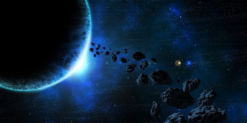 Asteroides (Fonte: Pixabay/Reprodução)