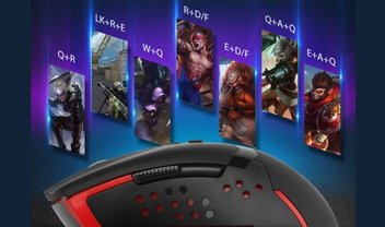 Mouse gamer sem fio Redragon por apenas R$ 67 no AliExpress