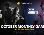 The Last of Us e MLB 19 são os jogos da PS Plus de outubro