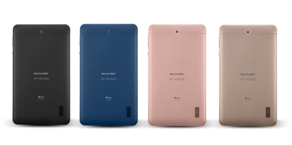 Tablet M7 3G Plus da Multilaser (Fonte: Multilaser/Reprodução)