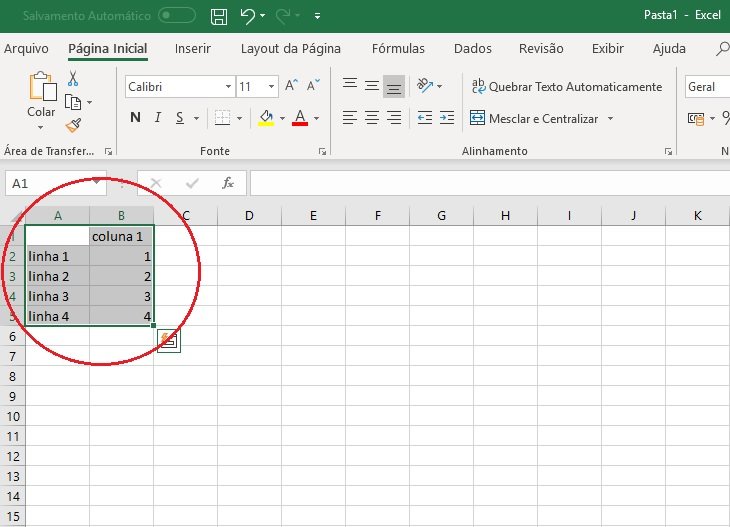 Como fazer uma tabela no Excel passo a passo
