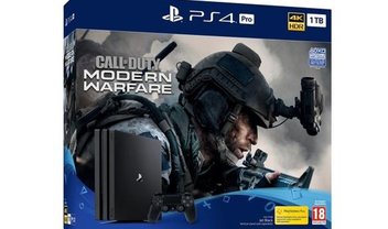 Sony anuncia bundle de PS4 com Call of Duty: Modern Warfare