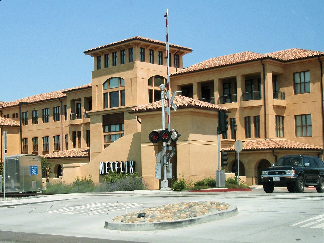 Sede da empresa em Los Gatos, Califórnia (Fonte: Wikipedia/Reprodução)