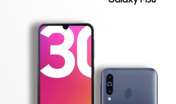 Galaxy M30 por R$ 999 no boleto na Fast Shop! 