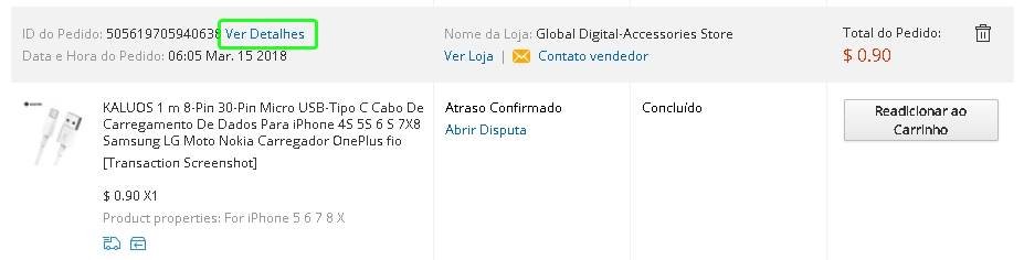 ALIEXPRESS - REEMBOLSO de Cartão de crédito - IMPORTANTE