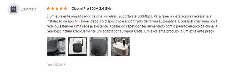 avaliação amplificador