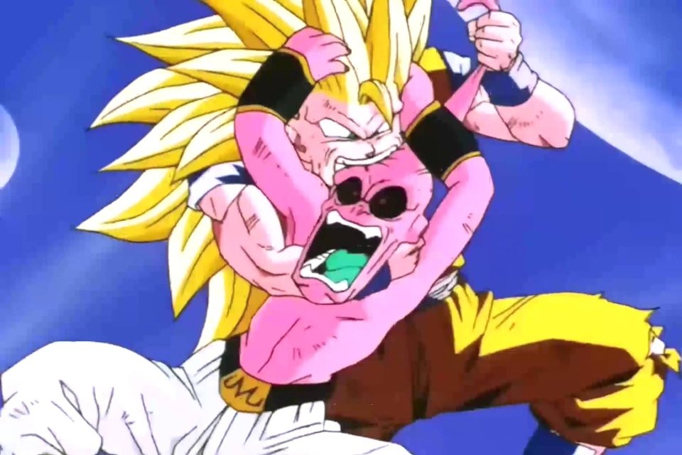 Goku morde Kid Buu nas novas imagens de Dragon Ball Z: Kakarot