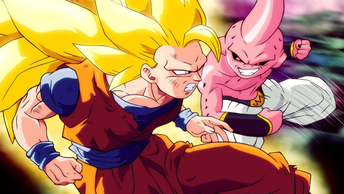 Goku morde Kid Buu nas novas imagens de Dragon Ball Z: Kakarot