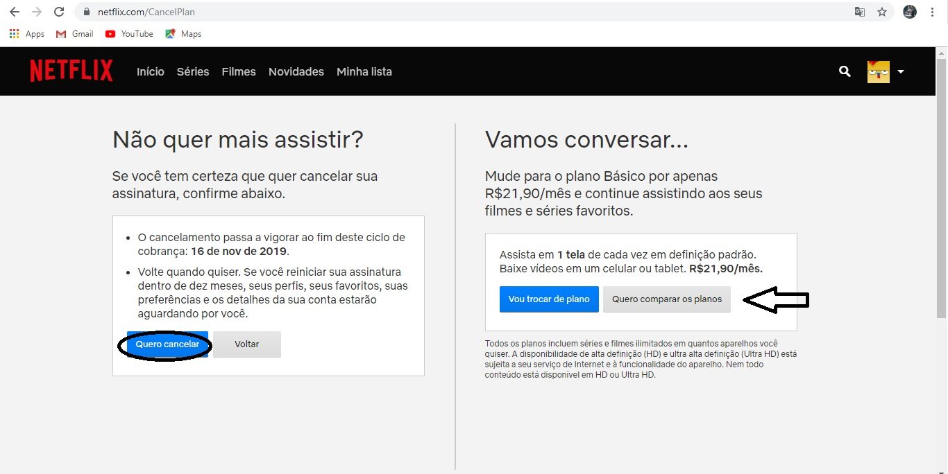 Como cancelar o Netflix usando o seu Tablet