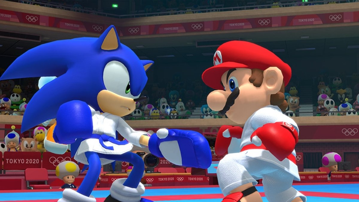 Nintendo Switch Mario & Sonic JOGOS OLYMPIC em segunda mão durante
