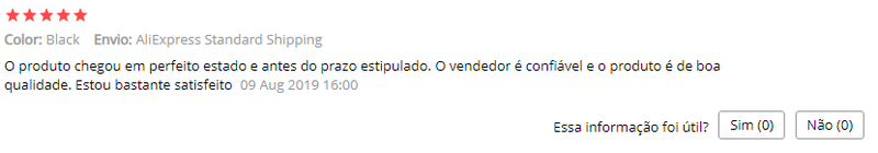 Fonte: AliExpress