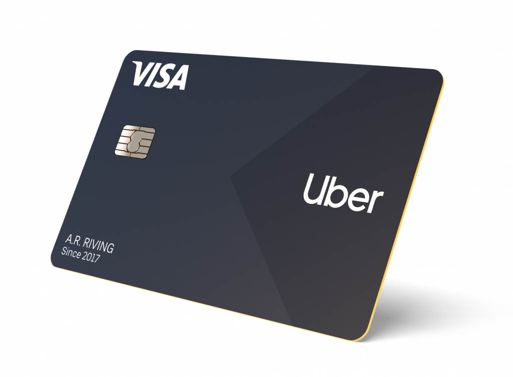 Cartão de crédito da Uber
