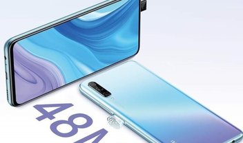 Teaser confirma Huawei Y9s com biometria lateral e câmera de 48 MP