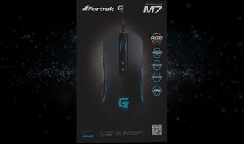 Mouse gamer com iluminação RGB por menos de R$ 50 na Amazon