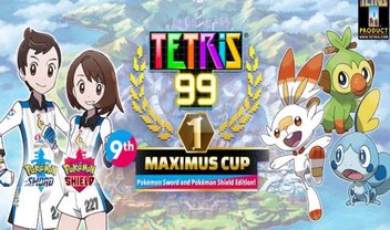 Tetris 99: Maximus Cup com tema de Sword & Shield está disponível