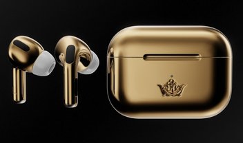 Apple AirPods Pro feito em ouro é o fone mais caro do mundo