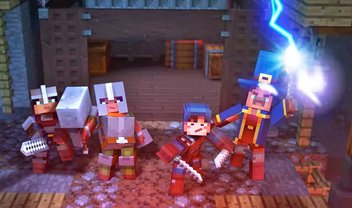 Minecraft Dungeons será lançado em abril de 2020